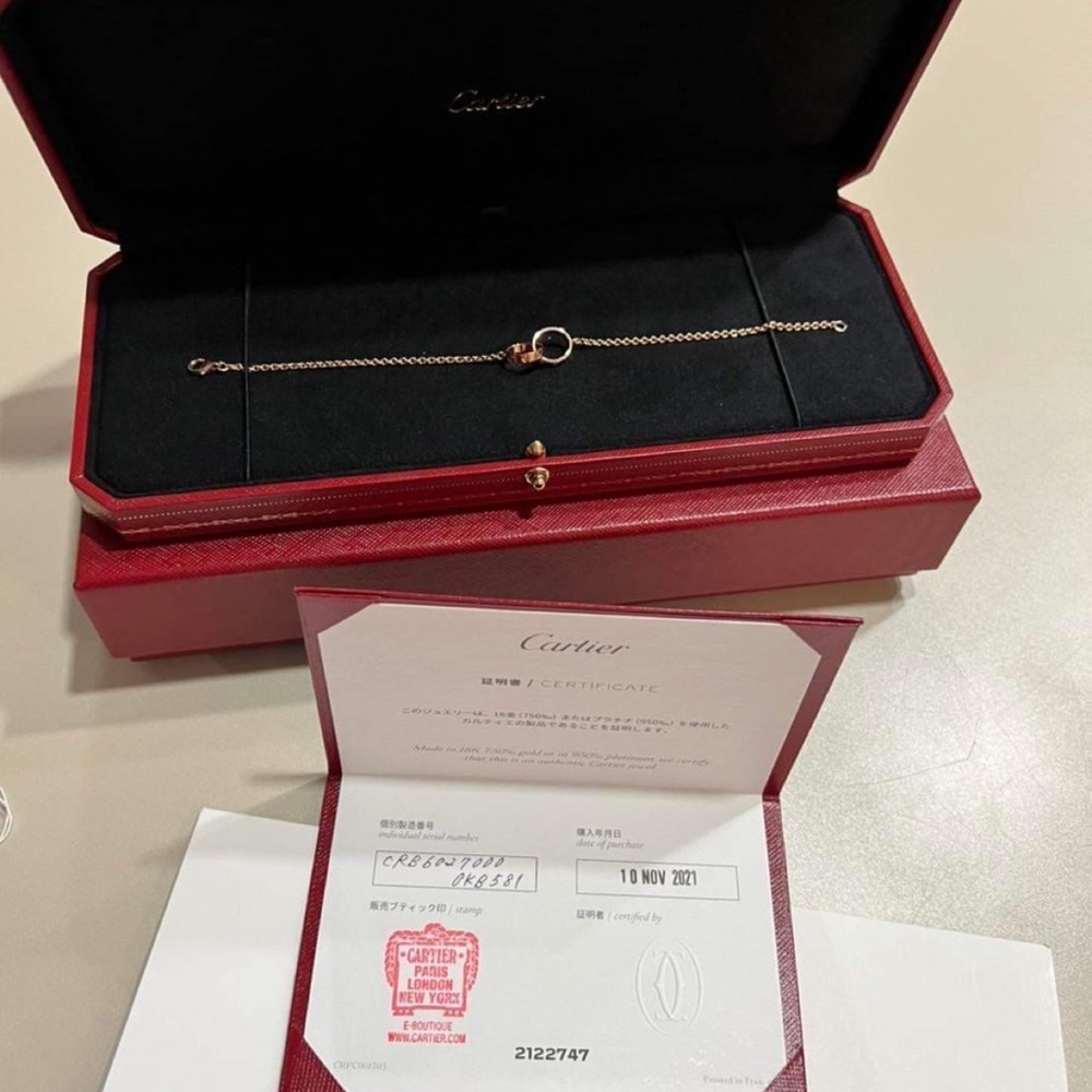 Cartier baby love bracelet